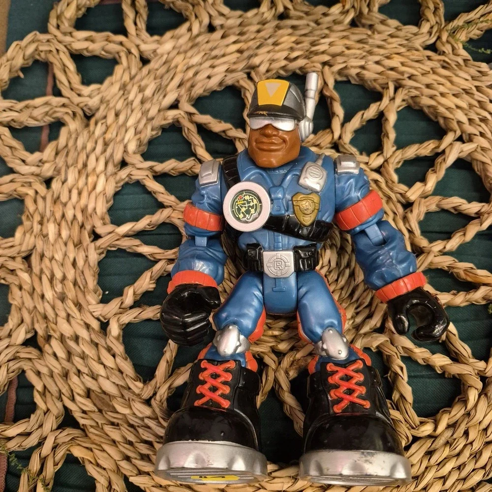 ✅Fisher Price Rescue Heroes Jake Justice Action Figure Mattel Policeman#️⃣27